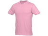 Мужская футболка Heros с коротким рукавом, светло-розовый, размер XS