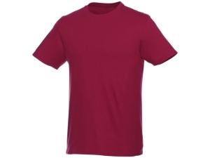 Мужская футболка Heros с коротким рукавом, бургунди, размер XL
