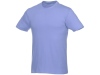 Мужская футболка Heros с коротким рукавом, светло-синий, размер XS