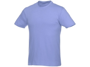 Мужская футболка Heros с коротким рукавом, светло-синий, размер 2XL