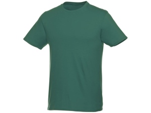 Мужская футболка Heros с коротким рукавом, зеленый лесной, размер XS