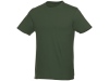 Мужская футболка Heros с коротким рукавом, зеленый армейский, размер XL