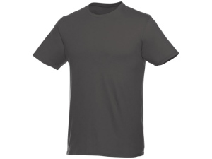 Мужская футболка Heros с коротким рукавом, серый графитовый, размер XS