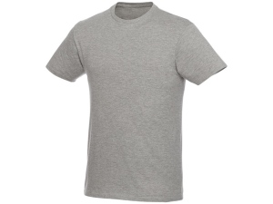 Мужская футболка Heros с коротким рукавом, серый яркий, размер XS