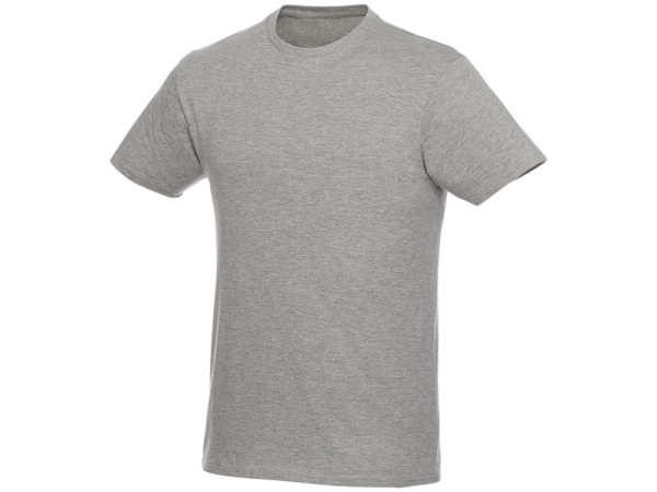 Мужская футболка Heros с коротким рукавом, серый яркий, размер 2XL