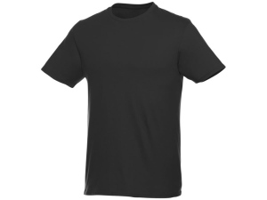 Мужская футболка Heros с коротким рукавом, черный, размер XS