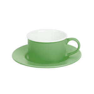 Чайная пара ICE CREAM, цвет зеленый с белым