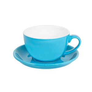 Чайная/кофейная пара CAPPUCCINO, цвет голубой