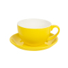 Чайная/кофейная пара CAPPUCCINO, цвет желтый