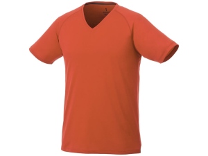Футболка «Amery» мужская с V-образным вырезом, оранжевый, размер XS