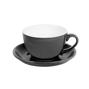 Чайная/кофейная пара CAPPUCCINO, цвет черный