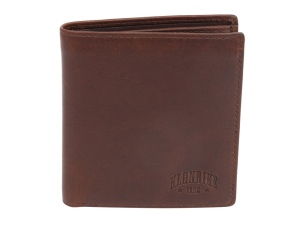 Бумажник KLONDIKE Dawson, темно-коричневый