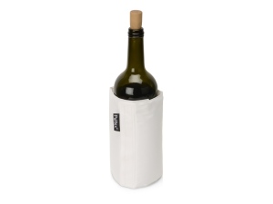 WINE COOLER SATIN WHITE/Охладитель-чехол для бутылки вина или шампанского, цвет белый