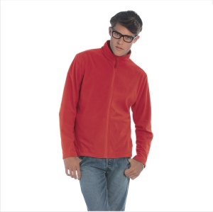 Куртка флисовая мужская Coolstar/men, цвет темно-красный, размер XL