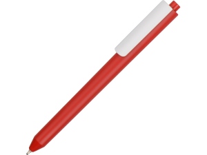Ручка шариковая Pigra модель P03 PMM, цвет красный/белый