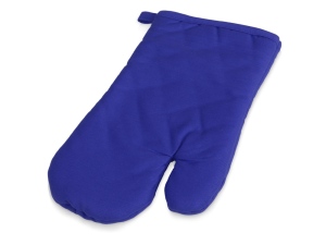 Хлопковая рукавица, цвет синий