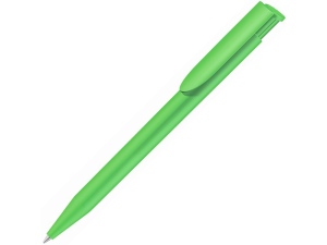 Ручка пластиковая шариковая  UMA «Happy», цвет зеленое яблоко
