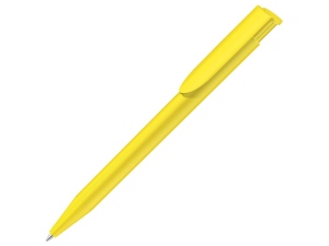 Ручка пластиковая шариковая  UMA «Happy», цвет желтый