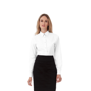 Рубашка женская с длинным рукавом Oxford LSL/women, цвет белый, размер S