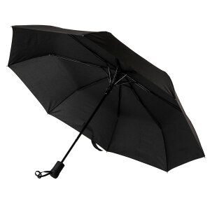 Зонт складной MANCHESTER, полуавтомат, цвет черный