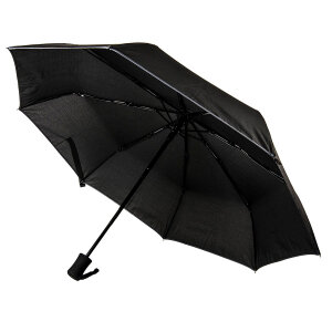 Зонт складной LONDON , автомат, цвет черный