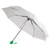 Зонт складной FANTASIA, механический, цвет белый с зеленым