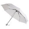 Зонт складной FANTASIA, механический, цвет белый с серым