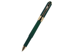 Ручка пластиковая шариковая «Monaco», 0,5мм, синие чернила, цвет зеленый