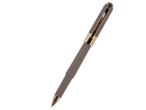 Ручка пластиковая шариковая «Monaco», 0,5мм, синие чернила, цвет серый