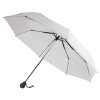 Зонт складной FANTASIA, механический, цвет белый с черным