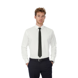 Рубашка мужская с длинным рукавом Black Tie LSL/men, цвет белый, размер  L