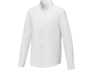 Pollux Мужская рубашка с длинными рукавами, белый, размер 2XL