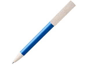 Шариковая ручка и держатель для телефона Medan из пшеничной соломы, цвет cиний