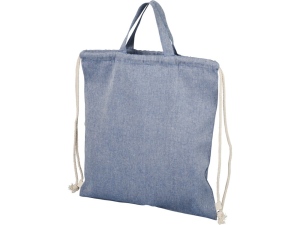 Рюкзак со шнурком Pheebs из 150 г/м² переработанного хлопка