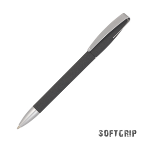 Ручка шариковая COBRA SOFTGRIP MM, цвет черный
