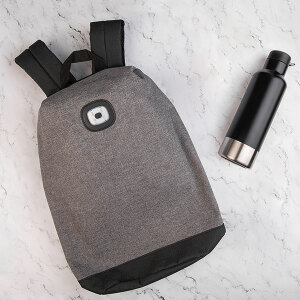Набор подарочный URBANICON: рюкзак, бутылка для воды, цвет черный