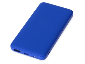 Портативное зарядное устройство, 10 000 mah, цвет синий