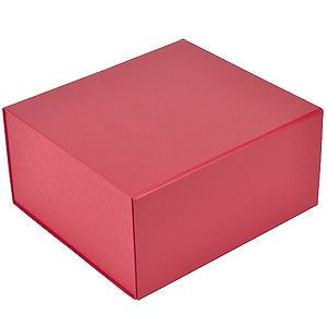 Упаковка подарочная, коробка складная, цвет красный