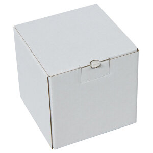 Коробка подарочная для кружки, цвет белый