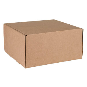 Коробка подарочная BOX, цвет коричневый
