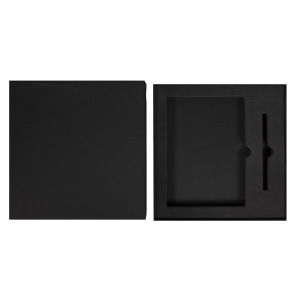 Коробка под ежедневник 130*210 мм и ручку, цвет черный