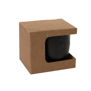Коробка для кружки 13627, 23502, цвет коричневый