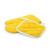 Набор: прихватка и рукавица LESTON, цвет желтый