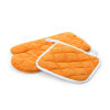 Набор: прихватка и рукавица LESTON, цвет оранжевый
