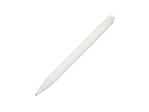 Шариковая ручка Terra из кукурузного пластика, цвет белый