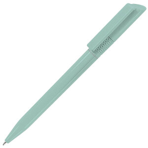 Ручка шариковая из антибактериального пластика TWISTY SAFETOUCH, цвет светло-зеленый