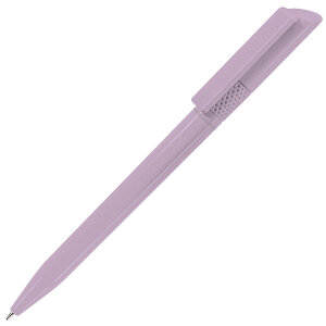 Ручка шариковая из антибактериального пластика TWISTY SAFETOUCH, цвет светло-сиреневый