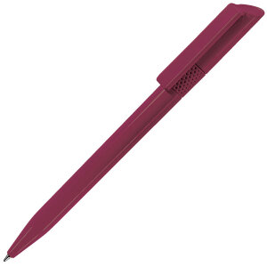 Ручка шариковая TWISTY, цвет бордовый