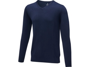 Мужской пуловер Stanton с V-образным вырезом, темно-синий, размер XS