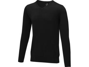 Мужской пуловер Stanton с V-образным вырезом, черный, размер XS